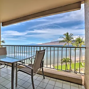  Apartment Beachfront Sanctuary With Lanai And Ocean Views!